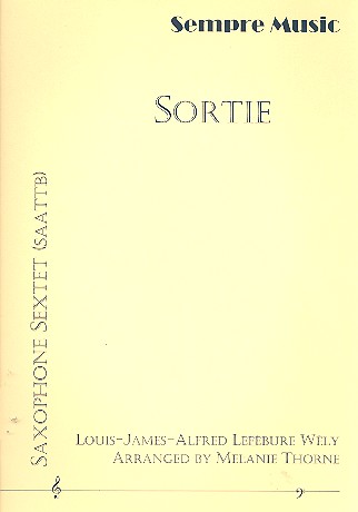 Sortie for 6 saxophones (SAATTBar)