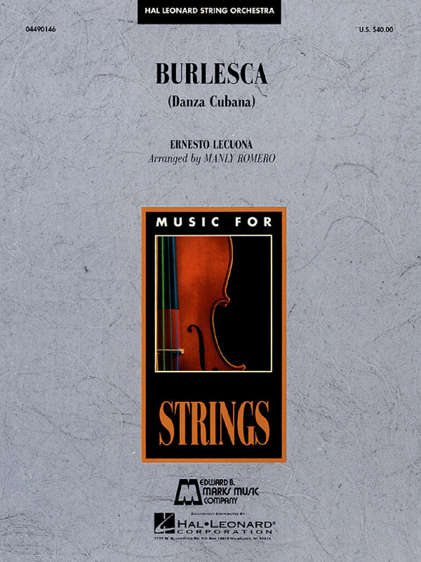 Burlesca for string orchestra