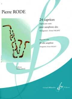24 Caprices pour saxophone alto