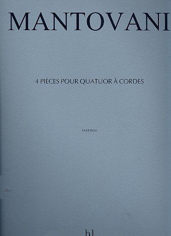 4 Pièces pour quatuor à cordes