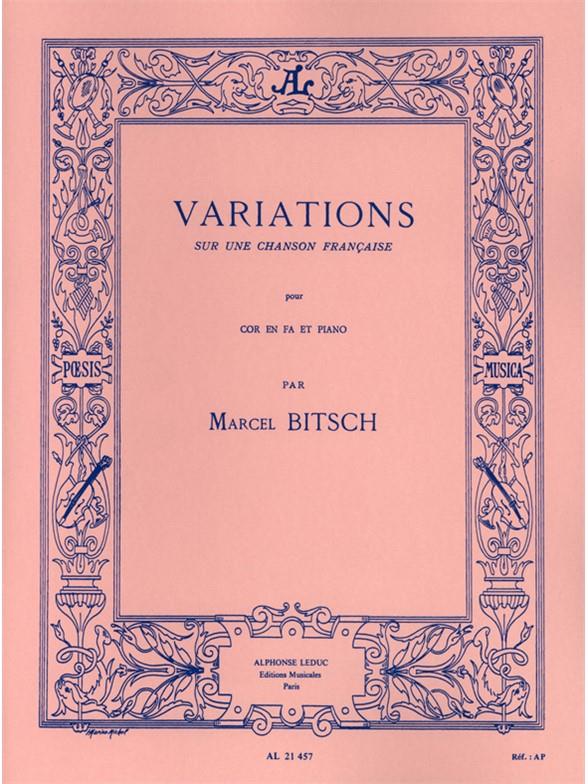 Variations sur une chanson francaise
