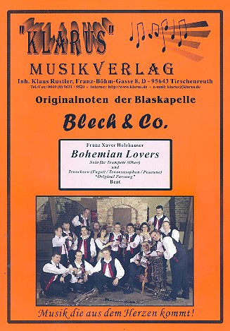 Bohemian Lovers für Trompete (Oboe),