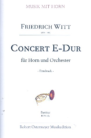 Konzert E-Dur für Horn und Orchester