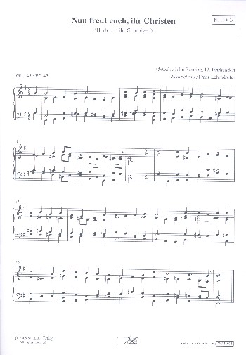 Thema und Variationen über Nun freut