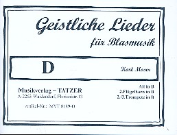 Geistliche Lieder für Blasorchester
