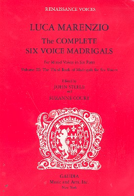 The complete 6 Voice Madrigals vol.3