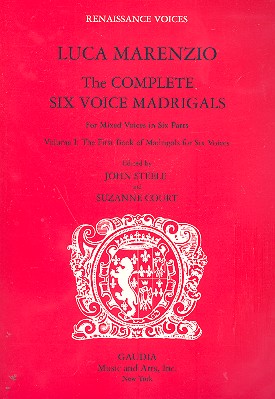 The complete 6 Voice Madrigals vol.1