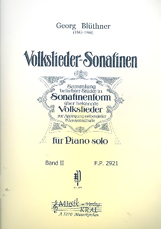 Volkslieder-Sonatinen Band 2