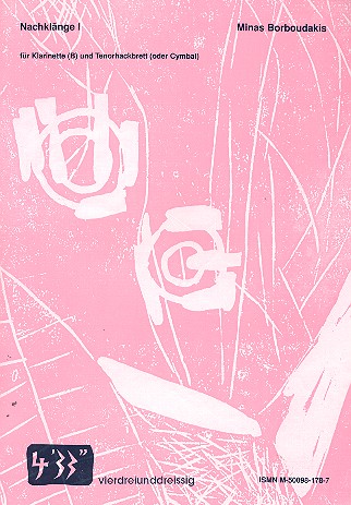 Nachklänge Nr.1 für Klarinette und