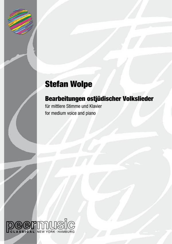 Bearbeitungen ostjüdischer Volkslieder op.14