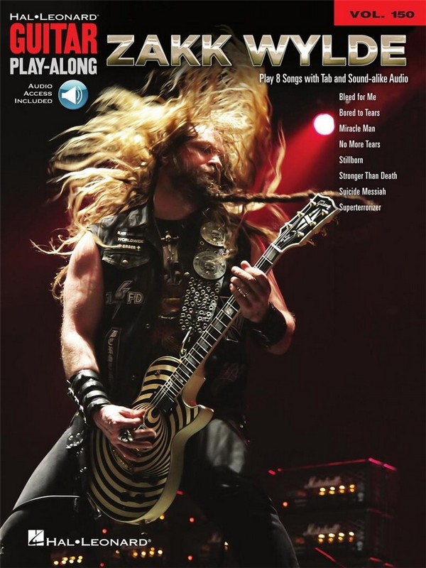 Zakk Wylde(+CD): guitar playalong vol.150