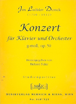 Konzert g-Moll op.50 für Klavier und Orchester