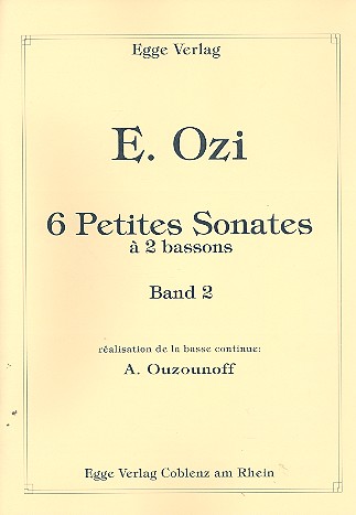 6 petites sonates vol.2 pour