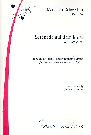 Serenade auf dem Meer für Sopran, Violine,