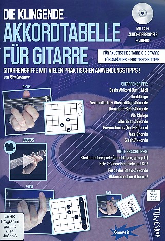 Die klingende Akkordtabelle (+Online Material)