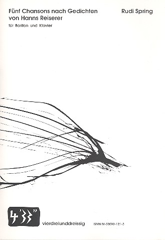5 Chansons für Bariton und Klavier