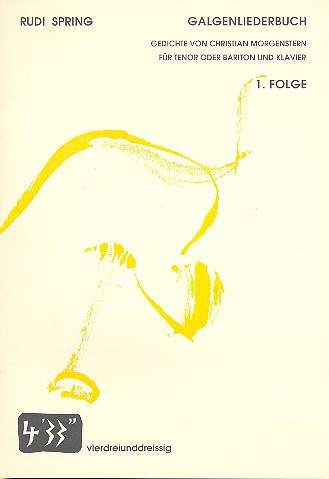 Galgenliederbuch Band 1 für Tenor