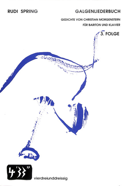 Galgenliederbuch Band 3 für Bariton