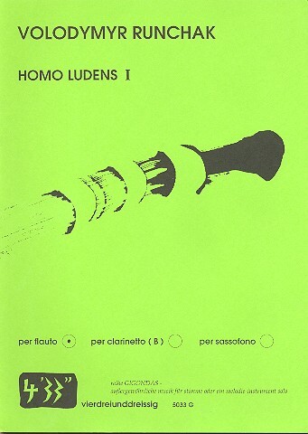 Homo ludens Nr.1 für Flöte