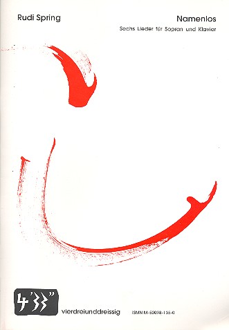 Namenlos für Sopran und Klavier