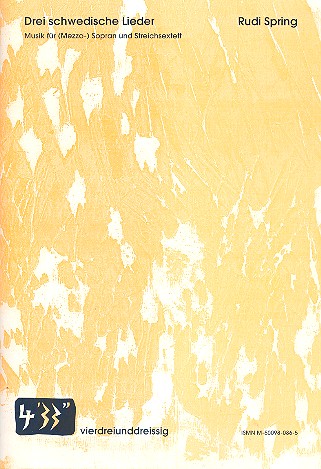 3 schwedische Lieder für Sopran