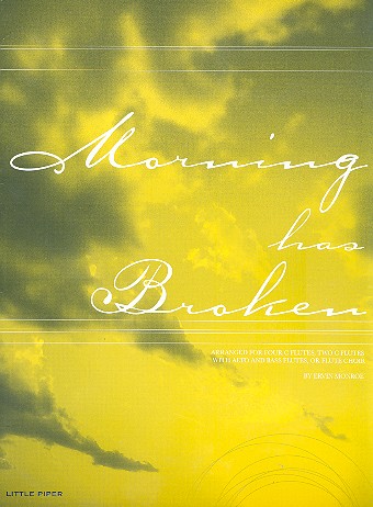 Morning has broken for flute ensemble