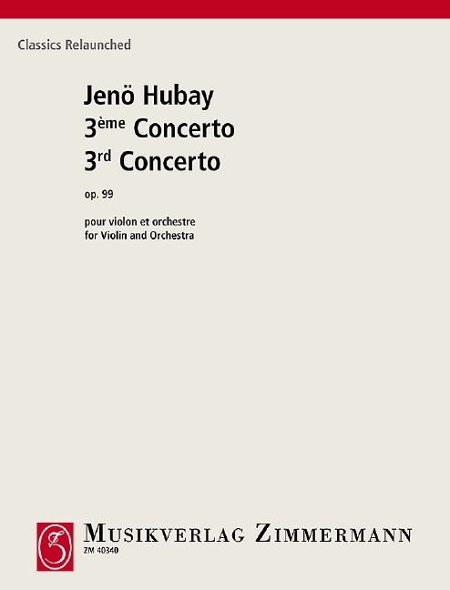 Konzert Nr.3 op.99