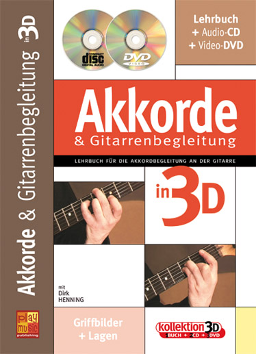 Akkorde und Gitarrenbegleitung in 3D
