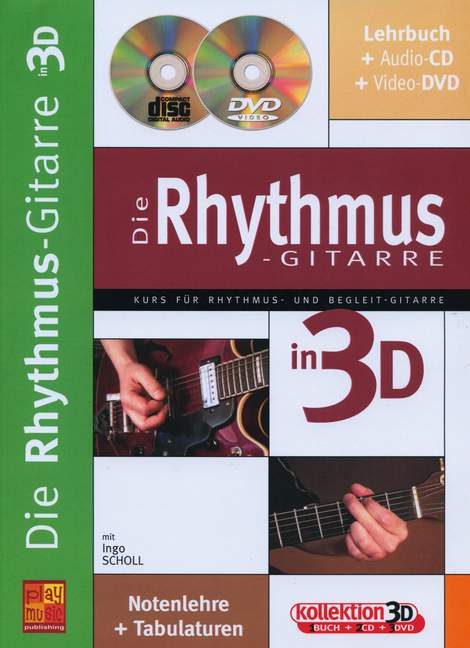 Die Rhythmus-Gitarre in 3D (+CD +DVD):