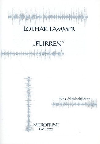 Flirren für 2 Altblockflöten