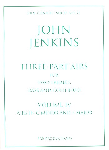 Three-Part Airs vol.4 for 2 trebles,