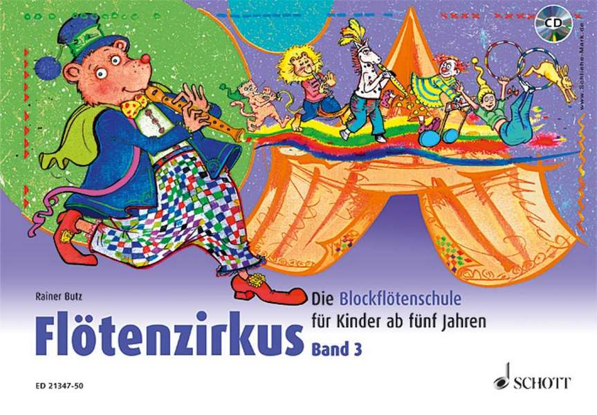 Flötenzirkus Band 3 (+CD)