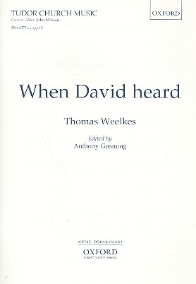 When David heard for mixed chorus