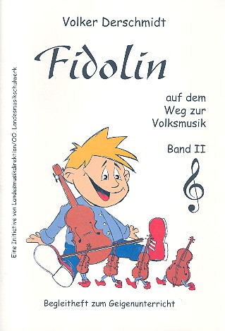 Fidolin auf dem Weg zur Volksmusik Band 2