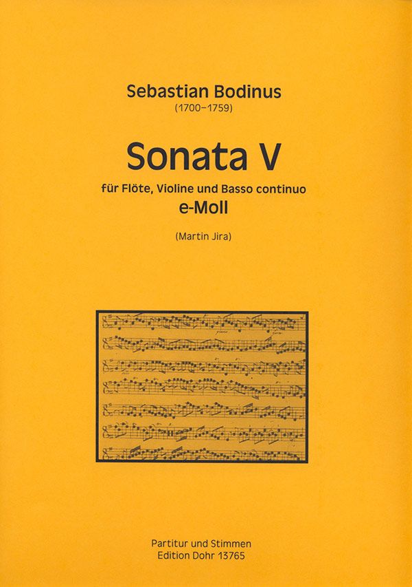 Sonate e-Moll Nr.5 für Flöte, Violine