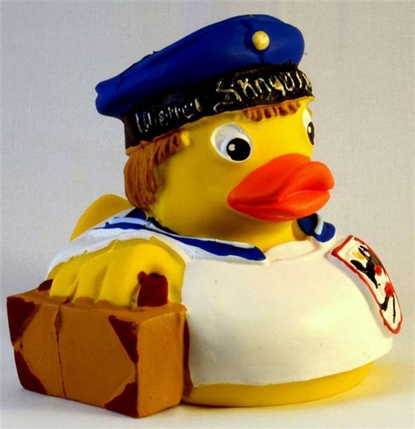 Bade-Ente Wiener Sängerknaben weiß