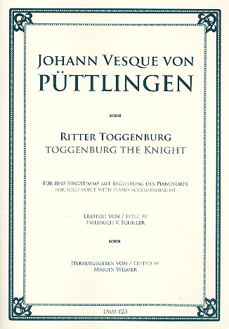 Ritter Toggenburg op.6 für Gesang