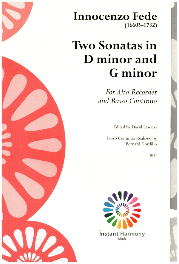 2 Sonatas in D minor and G minor