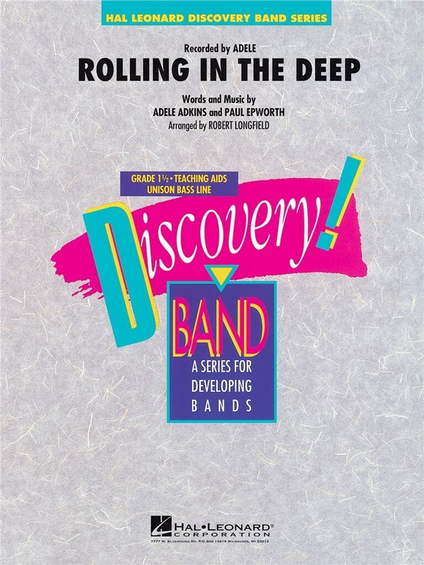 Rolling in the Deep: for concert band
