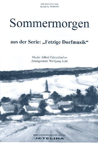 Sommermorgen (+CD) für Akkordeonorchester