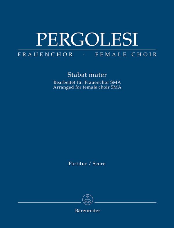 Stabat mater für Soli, Frauenchor