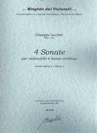 4 Sonate op.1 e op.3