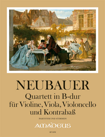 Quartett B-Durop.3,2 für Violine, Viola,
