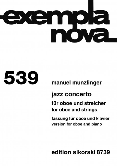 Jazz Concerto für Oboe und Streicher