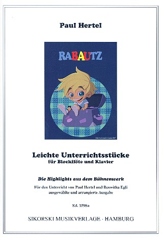 Rabautz für Blockflöte und Klavier