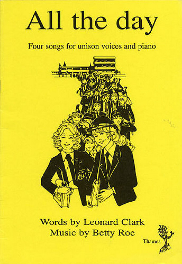 All the Day for unison chorus and piano