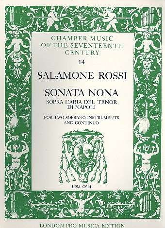 Sonata nona sopra l'aria del tenor di Napoli