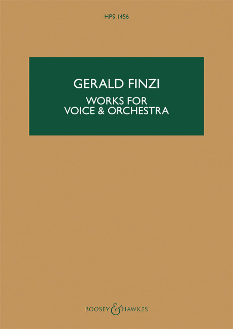 Works for Voice and Orchestra HPS1456