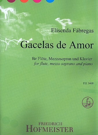 Gacelas de amor für Mezzosopran,