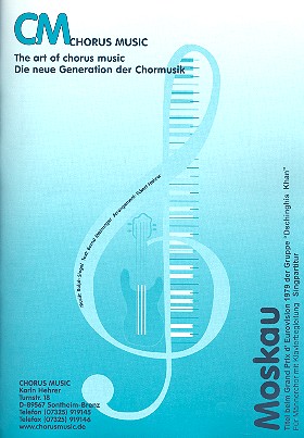 Moskau für Männerchor a cappella